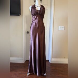 Vintage Cache halter Gown in size US 6